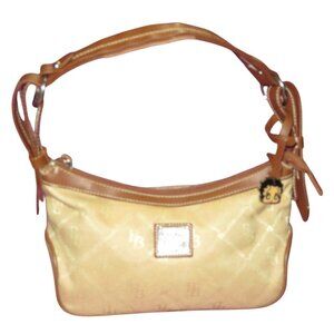 Betty Boop Monogram Canvas & Leather Vintage Hand Bag